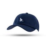 Letter b Embroidered Black Adjustable Baseball Cap
