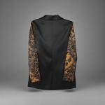 Women's Baroque Print Satin Blazer