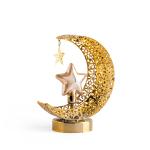 Moon Shape Stand with Star Lights