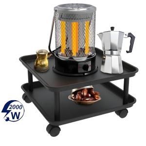 Milalux Electric Heater Square  
