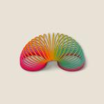 Rainbow Spring Toy – Classic Round Shape