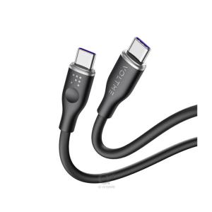 Voltme Powelink Moss Liquid Silicon Cable Type C to Type C 3A / 1M (60W) Black