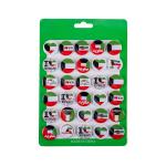 Kuwait flag brooch