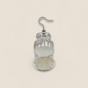 Mini Acrylic Decorative Display Shelf with Hook