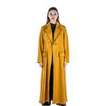 Women's Formal Overcoat Large Flap Pockets 