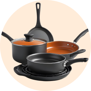 Cooking pots and utensils