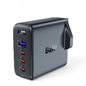 AceFast A40 PD100W GaN (3*USB-C+USB-A) charger set (UK)