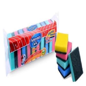 Arix Synthetic Sponge Scourer 10Pcs. Colored