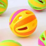 Colorful Plastic Rattle Balls