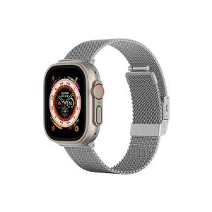Amazingthing Titan Metal Band For Watch 49/45Mm Silver