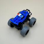 Police SWAT Monster Truck with Siren and Big Tires