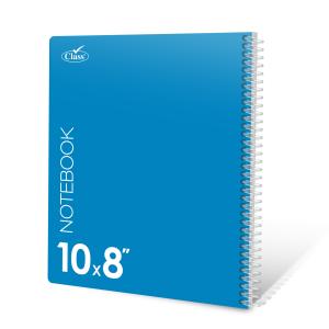 دفتر سلك 8x10 ازرق 100 ورقة كلاس