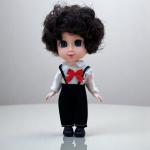 My Little Girls" Fashion Doll with Pink Skirt and Headband
