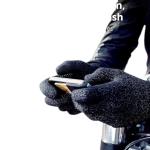 Mujjo  Knitted Single-Layered Touchscreen Gloves (Medium)