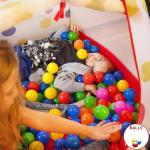 baby Tent with 7cm balls 100 Pcs