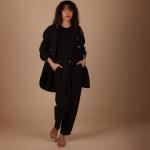 Women's Oversized Button-Up Jacket