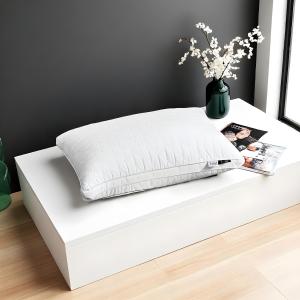 Hotel Twist Pillow with Upholstered Border