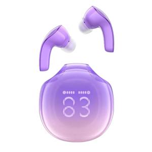 سماعات أذن بلوتوث AceFast T9 كريستال (هوائية) – بنفسجي عنبي