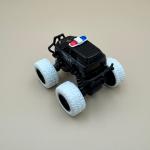 Police SWAT Monster Truck with Siren and Big Tires