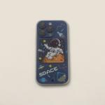 Kids' Space Theme Musical Learning Phone Round Camera Design
