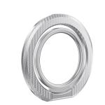 Acefast P1 For Iphone 15 / 14 / 13 / 12 Series Magnetic Ring Holder Aluminum Alloy Kickstand – Silver