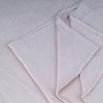 Cotton and Chiffon Scarf with Fine Stitch Edges - Light Khaki