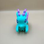 Fantasy Deer Toy with Wings, Crown, Flowers and Wheels