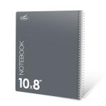 دفتر سلك 8x10 فضي 100 ورقة كلاس