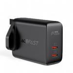 AceFast A12 PD40W(USB-C+USB-C) dual port charger (UK)