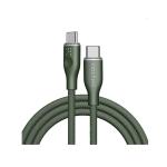 كابل فولت مي باورلينك رج – USB-C إلى USB-C، شحن سريع 60 واط، 3 أمبير، 1 متر، نايلون مضفر مزدوج، أزرق