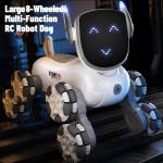 لعبة اطفال روبوت حيلة R/C ذو 8 عجلات - كبير