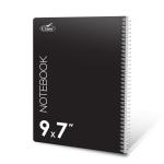 Class 7x9 Black SPIRAL NB (80 SH)