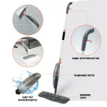 Spray Mop with 3 Mophead