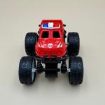Police SWAT Monster Truck with Siren and Big Tires