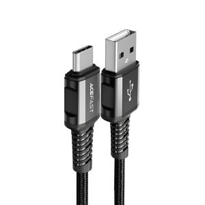 ايس فاست كابل شحن وبيانات AceFast C1-04 USB-A إلى USB-C  شحن سريع