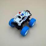 Police SWAT Monster Truck with Siren and Big Tires