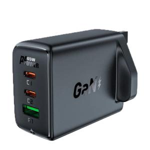 AceFast A44 PD65W GaN (2*USB-C+USB-A) charger (UK)