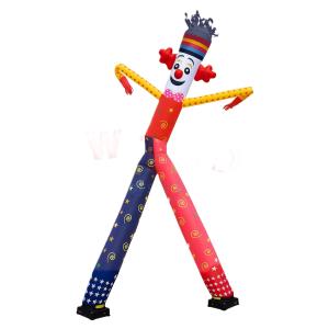 Inflatable Waving Clown Tube – Air Dancer for Events & Promotions - 5M + 2pcs 950W Fans