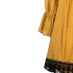 Women's Tunic Shirt with Lace Flare details