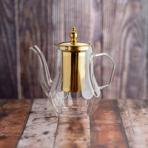 Ergonomic Design Glass Teapot 750ml