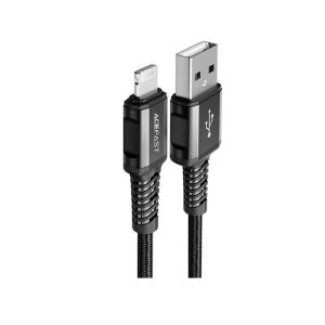 ايس فاست كابل شحن وبيانات C1-02 USB-A إلى Lightning من سبائك الألومنيوم