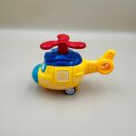 Whirly Eyes Cartoon Helicopter – Push & Go Toy with Propeller Action
