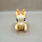 Fantasy Deer Toy with Wings, Crown, Flowers and Wheels