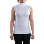 Ribbed Sleeveless Turtleneck Sweater Top – Knit Fit