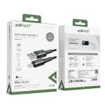 AceFast C1-02 USB-A to Lightning aluminum alloy charging data cable