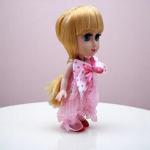 My Little Girls" Fashion Doll with Pink Skirt and Headband
