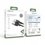 ايس فاست  كابل شحن وسنك  C2-04 | USB-A إلى USB-C سبيكة زنك وسيليكون متين شحن سريع (3A)