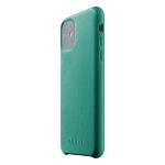 Mujjo iPhone 11 Full Leather Case Alpine Green