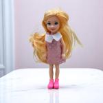 Cupcake Sweetheart Doll Denim Skirt and Boots