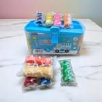Ice Cream Truck Theme Play Dough Set – 24 Color Soft Modeling Clay Kit for Kids